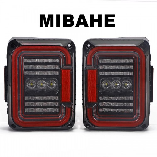 LED Tail Lights for Jeep Wrangler JL 2018 2019 Brake Light Reverse Light Turn Signal Light